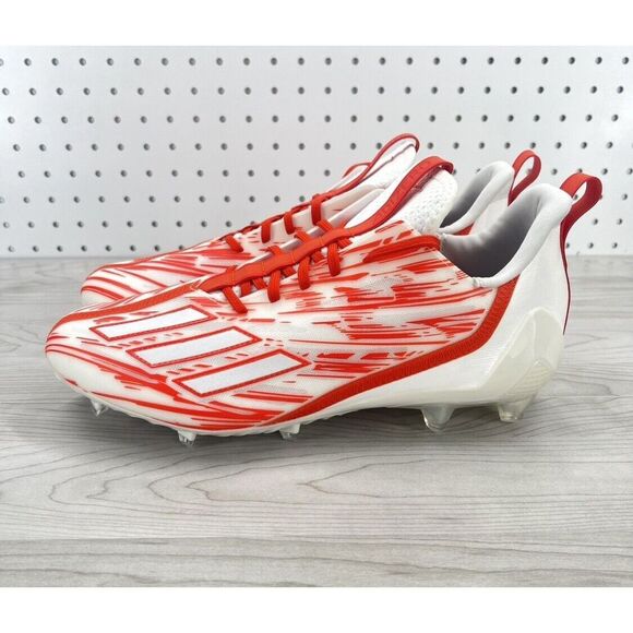 Adidas Adizero Elite 2022 Football Cleats Orange White HP8748 Men\'s Size 12.5 main image 10